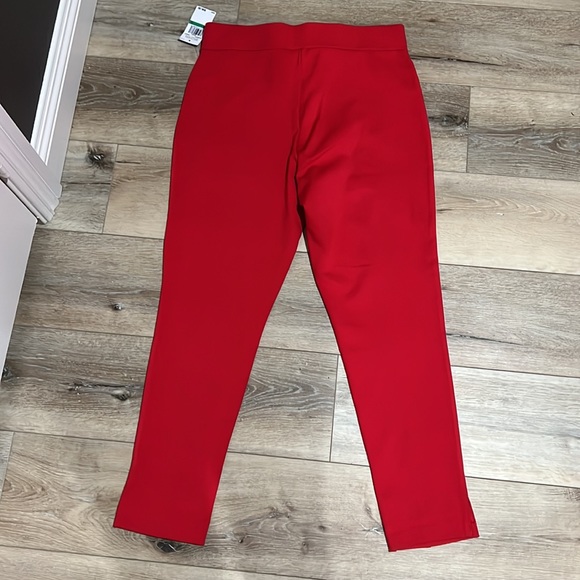 🔥Michael Kors, Scarlet red slacks, COZY, size Large - Picture 11 of 11